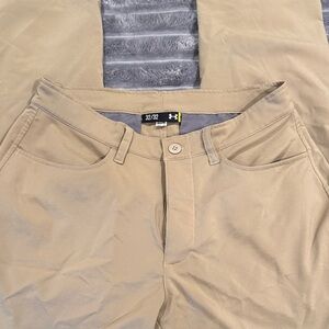 Under Armour Beige Casual Trousers
